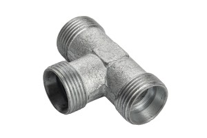 Trójnik metalowy M22x1,5 / M22x1,5 / M22x1,5 15L KRÓTKI