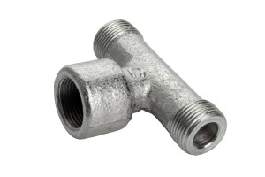 Trójnik metalowy M22x1,5 / M22x1,5+NAK / M22x1,5 ZEW-WEW-ZEW