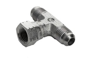 Trójnik metalowy G7/16" / G7/16"+NAK / G7/16" UNF