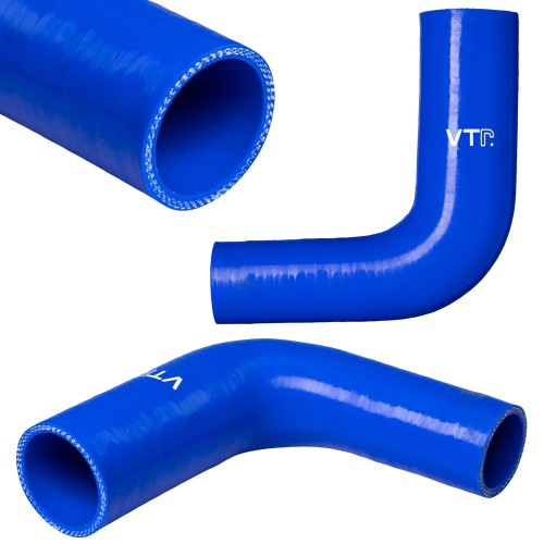 Kolanko silikonowe redukcyjne 80/60 mm L-150 mm 90° dolot turbo