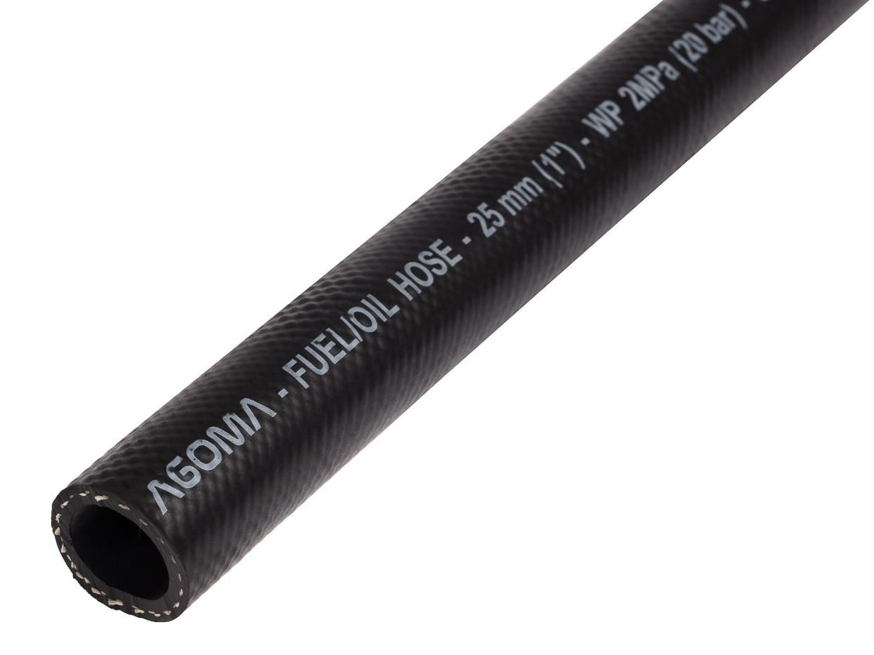 Wąż gumowy do paliwa i oleju 8 mm Agoma 2,0 MPa
