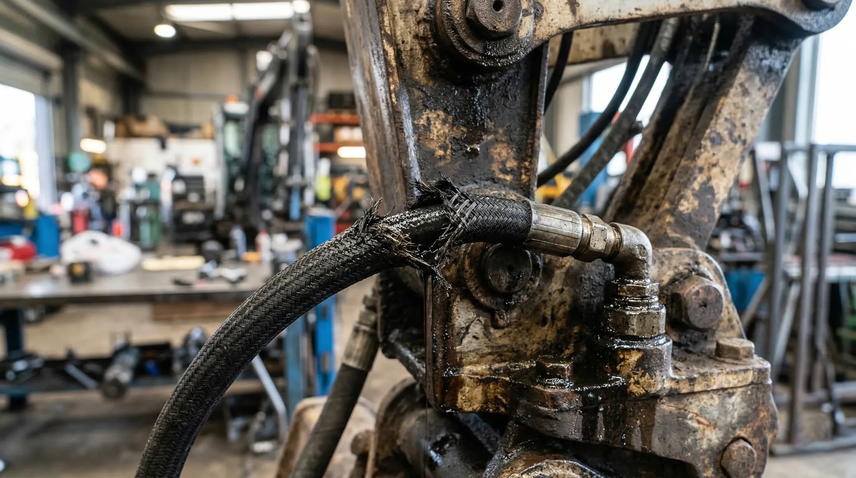 7 najczęstszych przyczyn pękania węży hydraulicznych i jak ich unikać